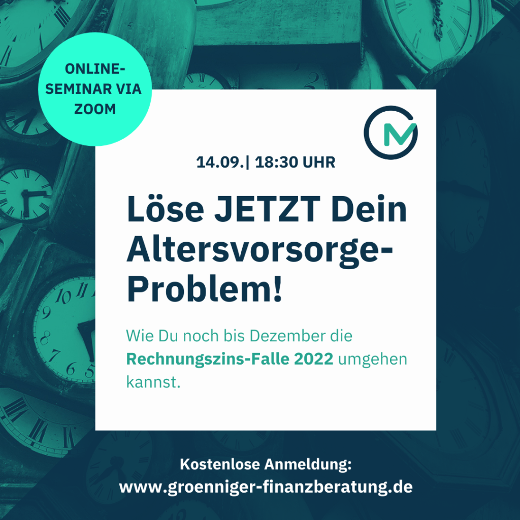 mobil: Einladung Online-Seminar: Problem Altersvorsorge